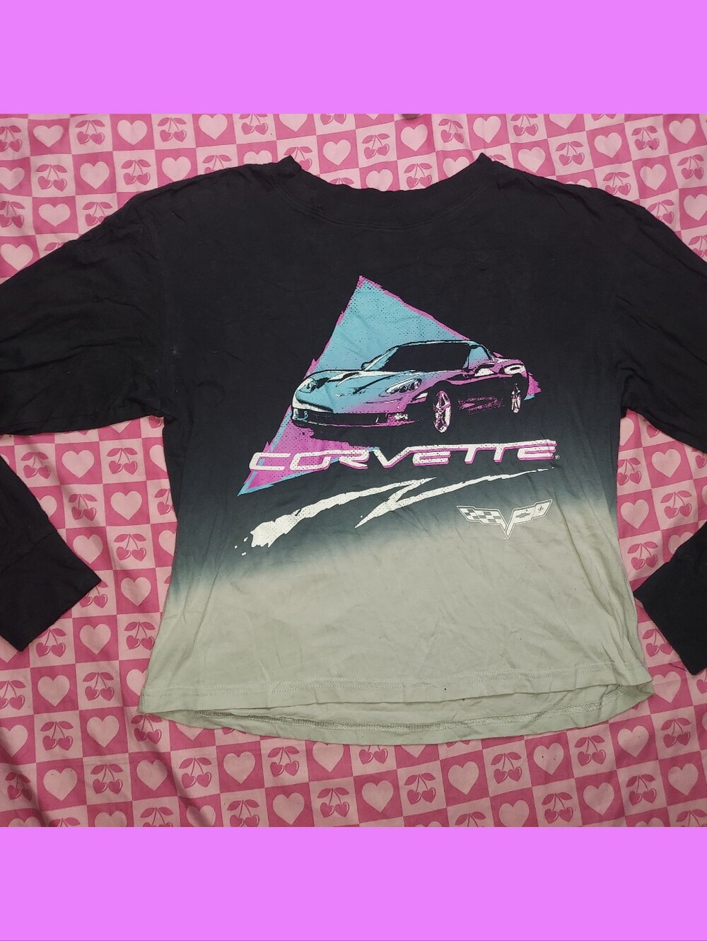 Corvette GM Official Liscensed Product Longsleeve Shirt